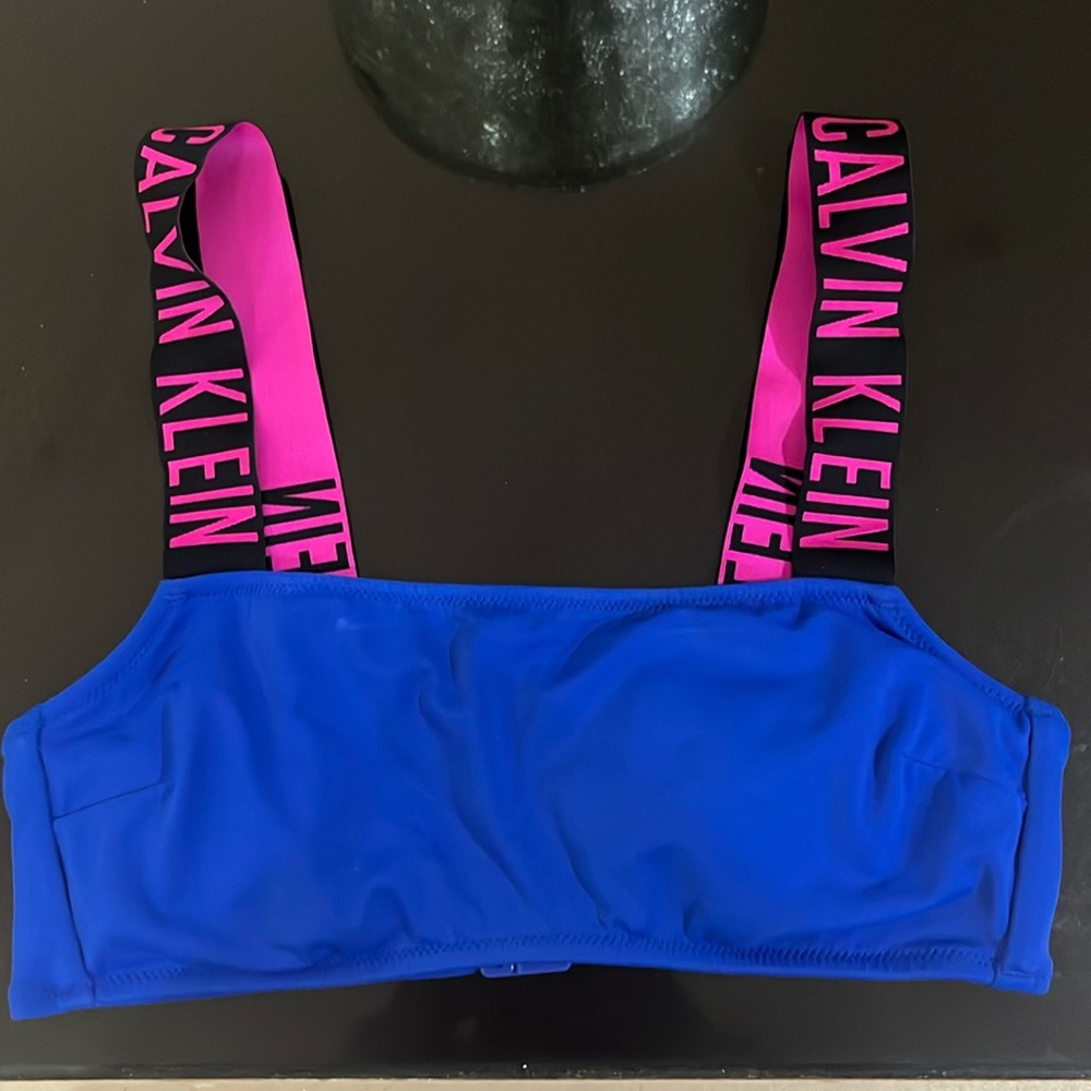 size xs calvin klein bathing suit top